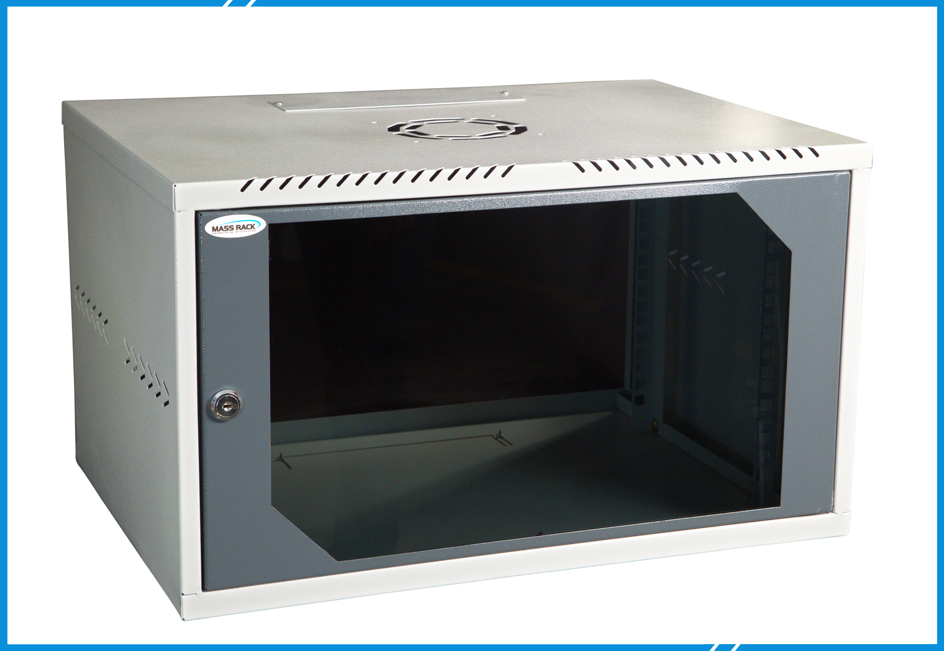 Wall Mounting Rack 06U 550X400