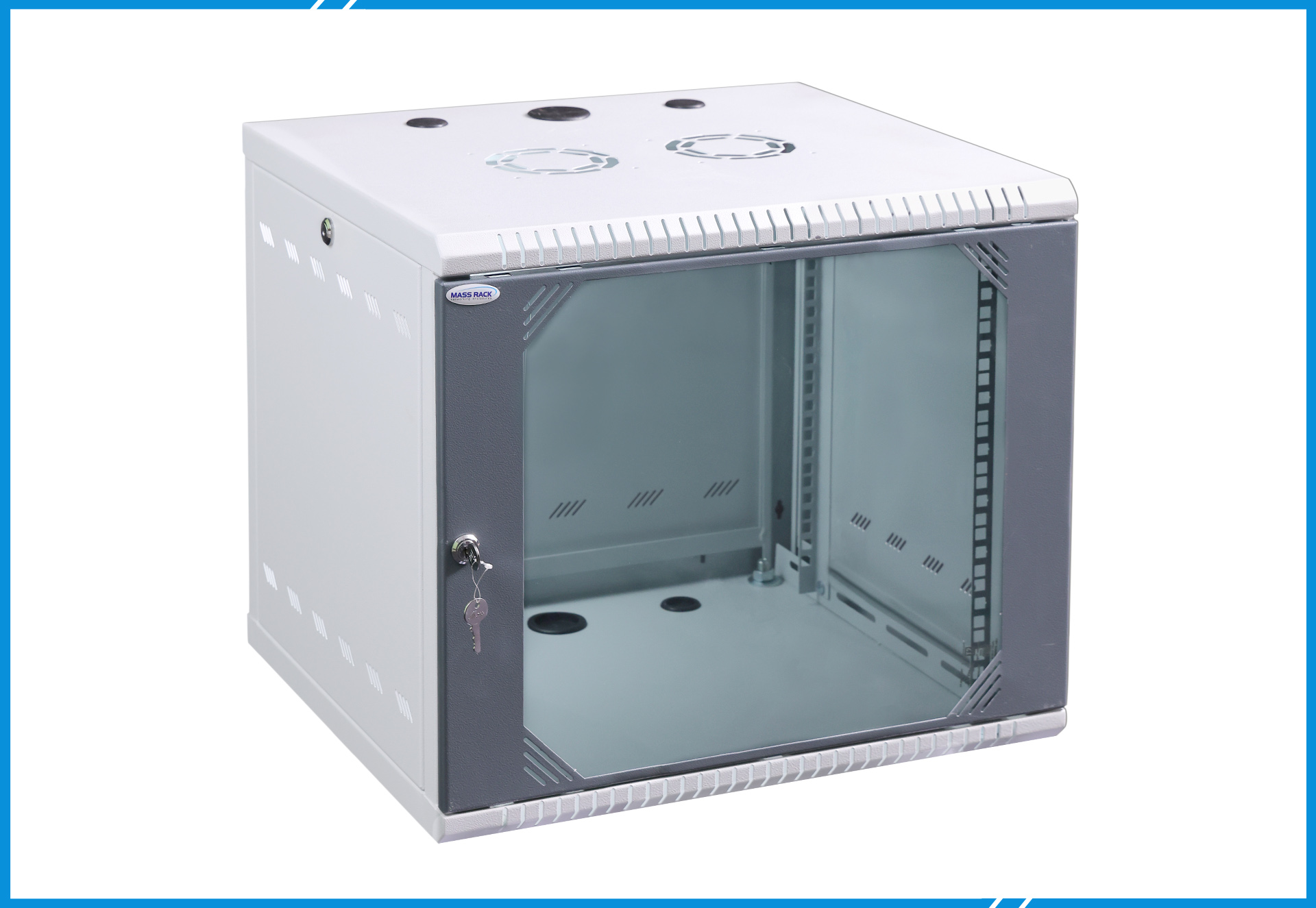 Wall Mounting Rack 09U 550X500