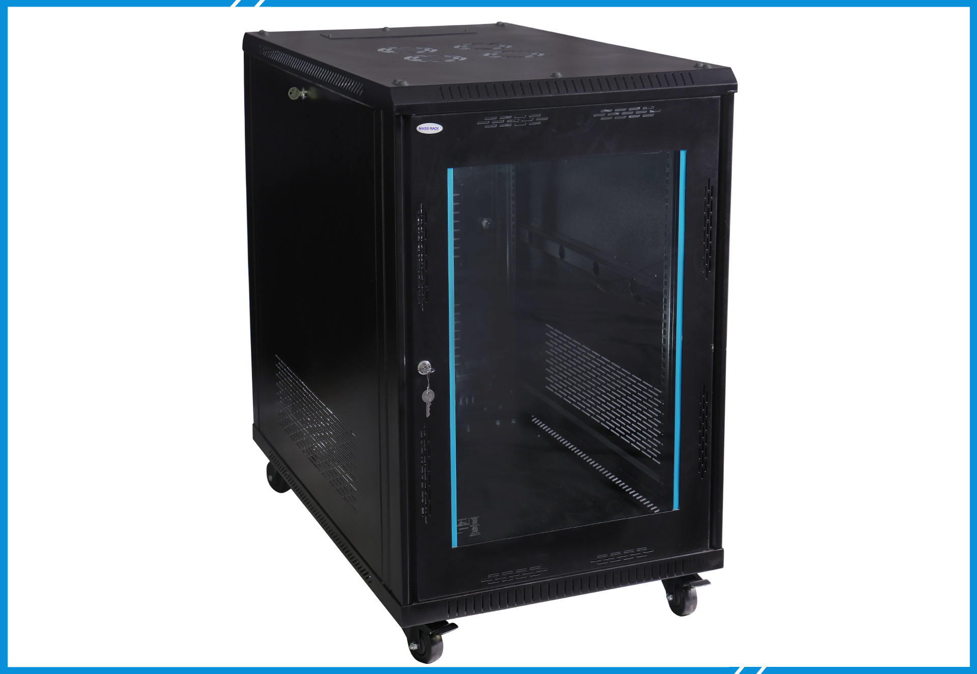 Floor Standing Server Rack 17U 600X1000